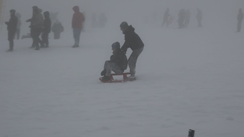 Uludağ'da kar kalınlığı 60 santimetreyi geçti - Resim: 5