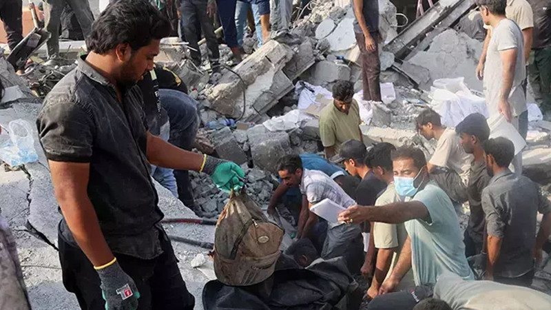 İsrail'in saldırısında 153 çocuk hayatını kaybetmişti! Annenin feryadı yürekleri dağladı: "Küçük kızım tamamen yanmıştı!" - Resim: 7