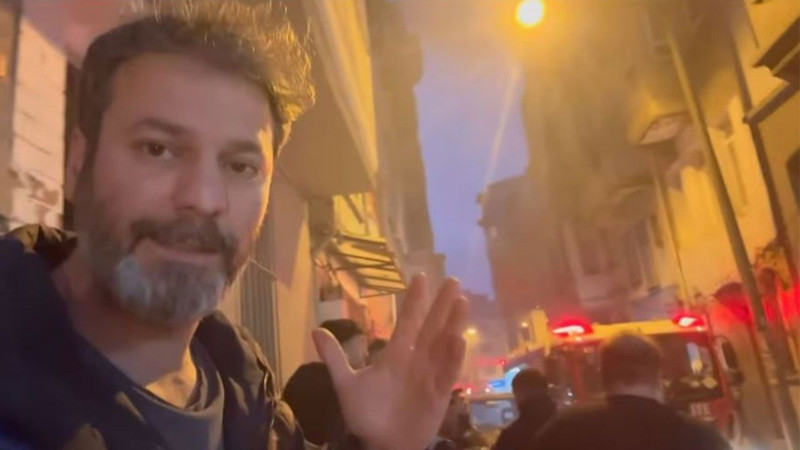 Oyuncu Ufuk Özkan'ın kardeşi Umut Özkan'ın sokağında yangın faciası! "Son anda evden çıkabildik" - Resim: 2
