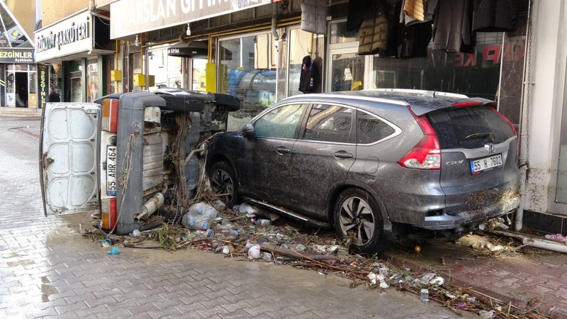 Samsun'daki sel felaketin boyutu gün ağarınca ortaya çıktı! İlçe halkı kabusu yaşadı - Resim: 7