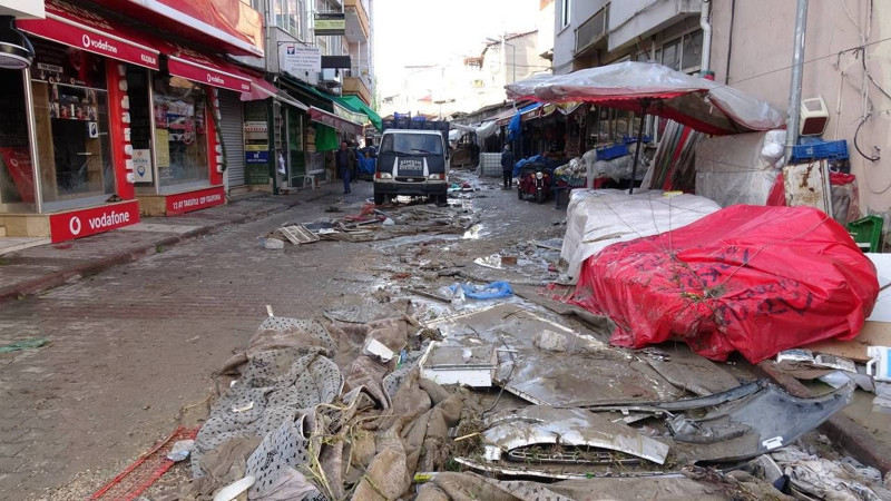 Samsun'daki sel felaketin boyutu gün ağarınca ortaya çıktı! İlçe halkı kabusu yaşadı - Resim: 6