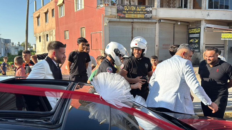Hatay’da TIR'larla düğün konvoyu - Resim: 3