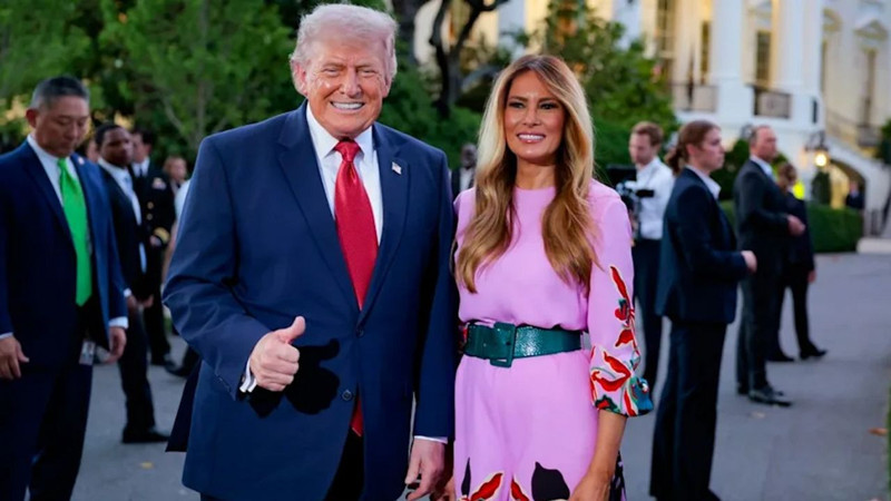 Beyaz Saray'da 'sarışın' krizi! First Lady'den Donald Trump'a baskın: Yasak bölgede yakaladı! "Artık ondan bıktım" - Resim: 6