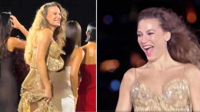 Serenay Sarıkaya’nın podyum elbisesinin fiyatı belli oldu - Resim: 7