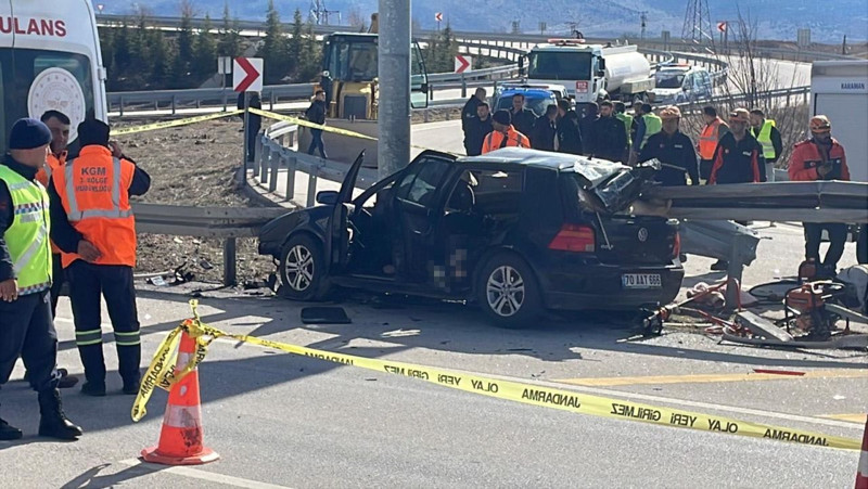 Karaman’da bariyer otomobile ok gibi saplandı! Aileden kahreden haber geldi - Resim: 4