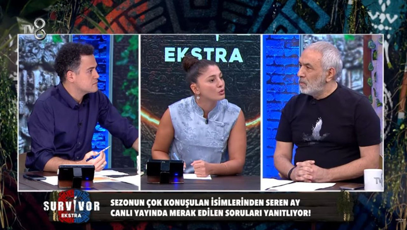 Survivor Seren Ay ile Murat Özarı canlı yayında birbirine girdi! İkili arasındanki tartışma büyük yankı uyandırdı - Resim: 1