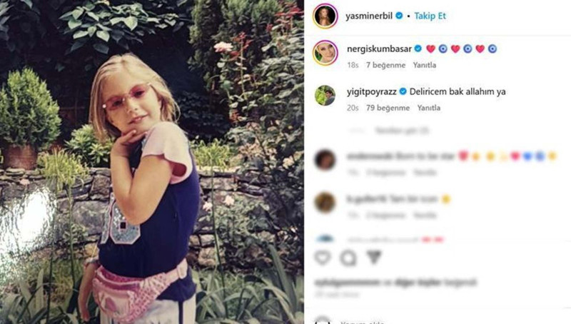 Yasmin Erbil çocukluk fotoğrafını paylaştı! Sevgilisi Yiğit Poyraz kendinden geçti! Yorumu sosyal medyayı salladı - Resim: 4