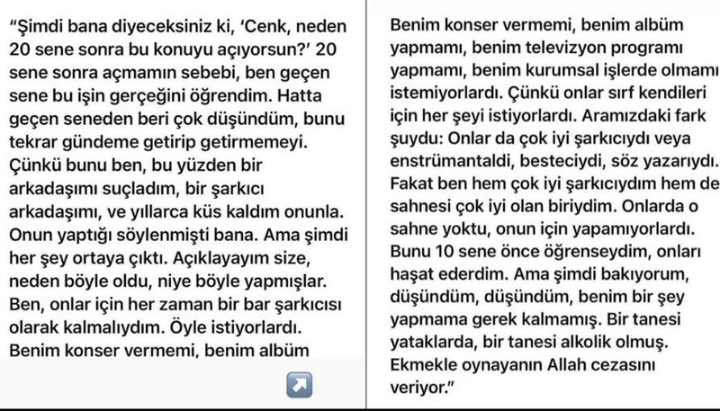 Cenk Eren sosyal medyadan ateş püskürdü! "Ekmekle oynayanın Allah cezasını veriyor" diyerek iki ünlü ismi ifşa etti - Resim: 3