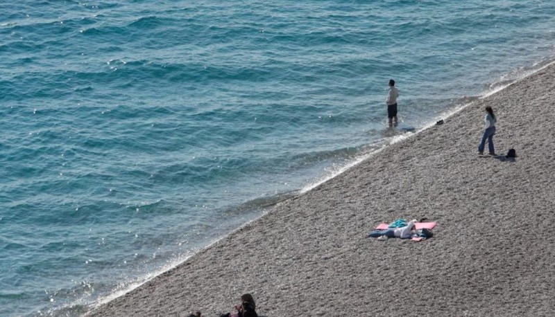 Antalya'da 19 derece havada Türkiye'yi şaşkına çeviren görüntü. Kış ortasında bu manzarayı görmek gerçekten de endişe veridi - Resim: 1