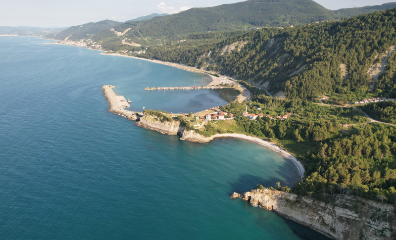 Kastamonu’nun saklı güzelliği Ginolu Koyu ve Kalesi ziyaretçilerini büyülüyor - Resim: 1