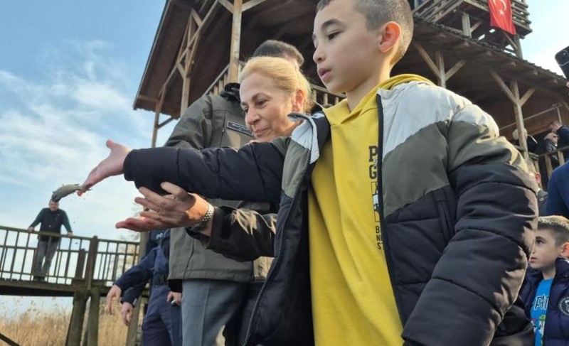 Düzce'de tam 10.000 tanesi hep birlikte doğaya salındı. 10.000 tane hayvanın her tarafa dağılması toplamda 2 saniyeyi bulmadı - Resim: 4