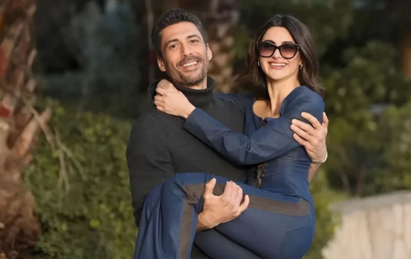 Nesrin Cavadzade'den olay çöl paylaşımı! Siyah bikinisiyle pozlar verdi, o hali nefes kesti - Resim: 2