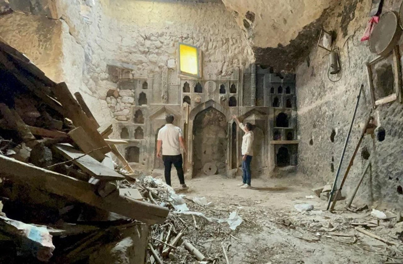 Nevşehir'de odunlukta temizlik yaparken keşfedildi! 600 yıllık tarih ortaya çıktı - Resim: 1