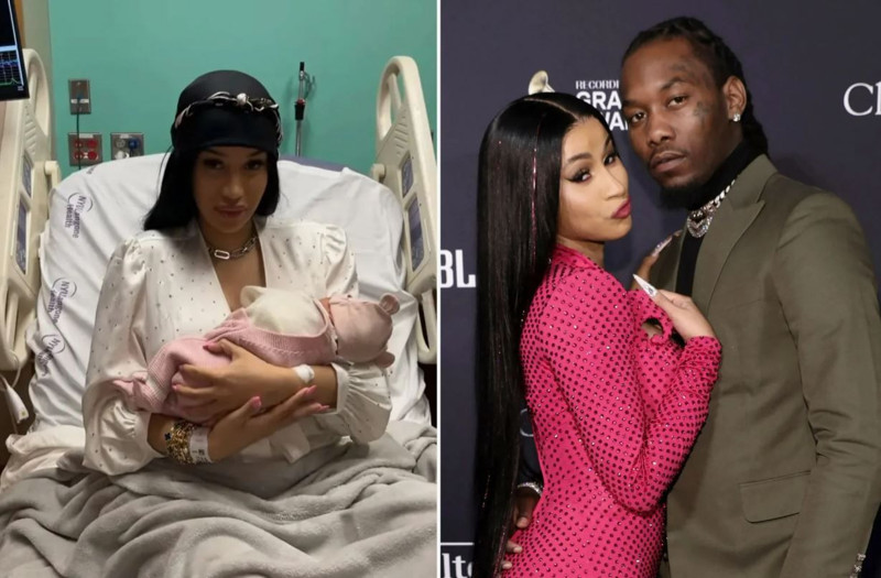 Dördüncü kez anne olmuştu! Cardi B çocuğunun ilk fotoğrafını paylaştı - Resim: 2