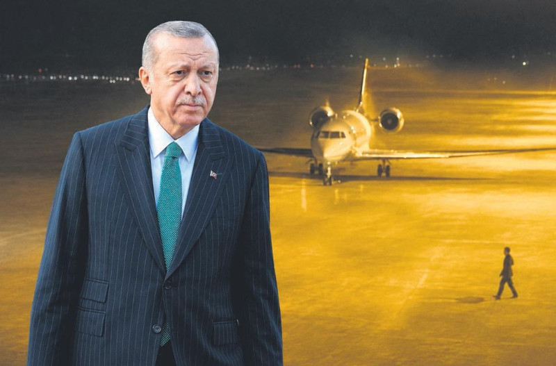 Hedefte Cumhurbaşkanı Erdoğan vardı! Oteli iki gün üst üste F-16'larla görüntülediler! 257 saniyelik şüpheli telefon - Resim: 2