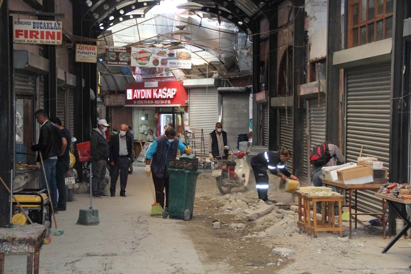 Tarihi Uzun Çarşı’da esnaf yaralarını sarıyor! "Antakya’yı eski günlere getirecek olan esnafımızdır" - Resim: 6