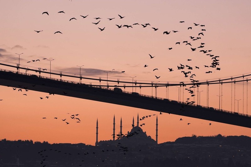 İstanbul’un rüya gibi uyanışı! Bu fotoğrafları görenler mest oluyor: İşte nefes kesen o kareler - Resim: 1