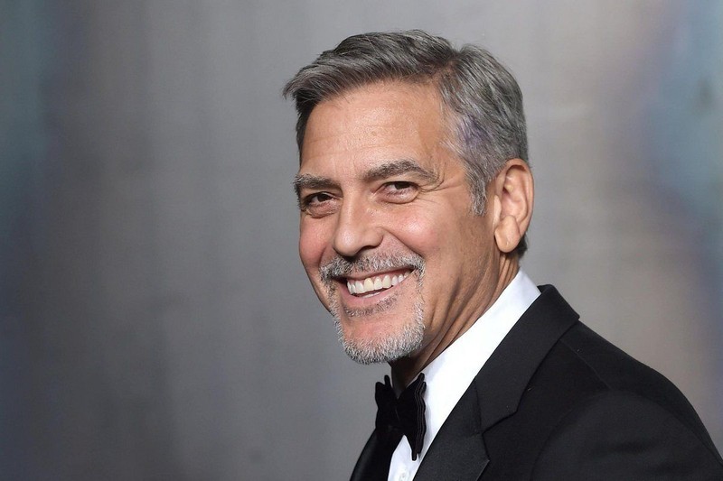 Hollywood yıldızı George Clooney'i görenler gözlerine inanamadı! Rolü için tanınmaz hale geldi - Resim: 1