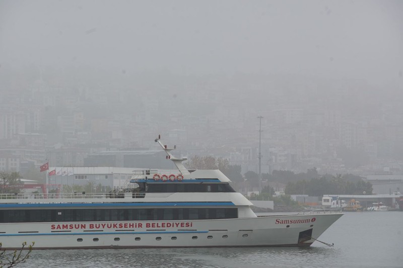 Samsun'un hem yüksek kesimlerinde hem de merkezinde yüzde 90'a yaklaştı. Tedbir almadan sakın dışarı çıkmayın - Resim: 1