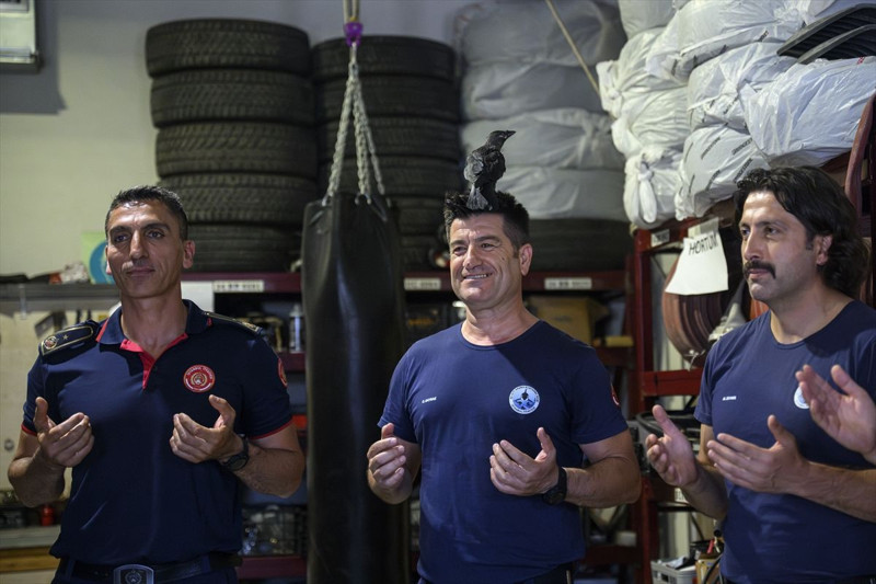 Yavruyken kurtarılan hayvan, İstanbul İtfaiyesi’nin bir parçası oldu - Resim: 2