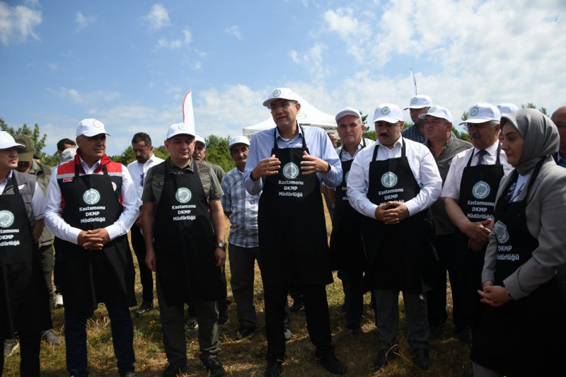 Kastamonu’da 2 bin 100 tanesi tek tek özel taşıma kutularıyla getirildi! Doğaya salındılar, ilk görüntüler ortaya çıktı - Resim: 3