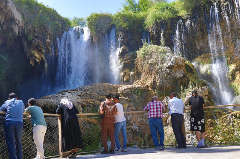 Konya’da doğayla serin kaçış rotası olan Yerköprü Şelalesi yazın en çok ziyaret edilen noktası oldu - Resim: 6