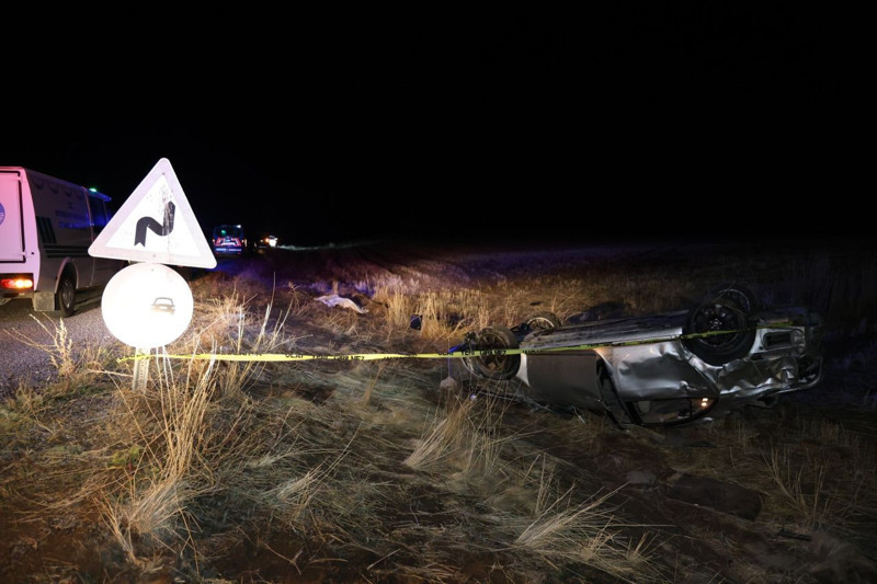 Nehşehir yolunda facia! Takla atarak tarlaya uçtu… Çok sayıda ölü ve yaralı var - Resim: 1