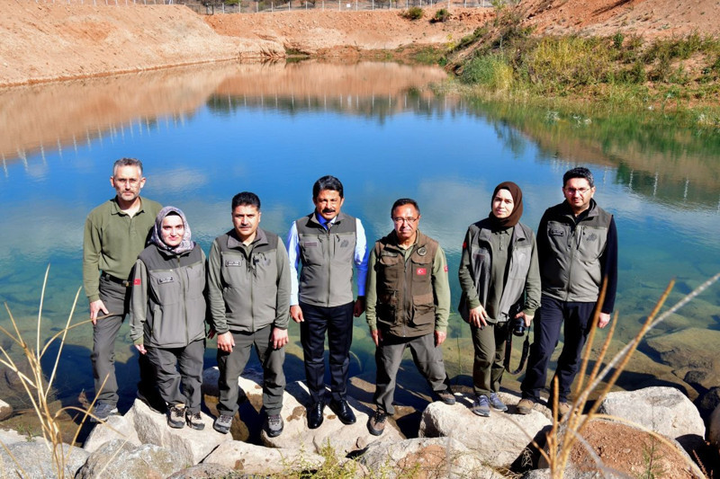 Aşıkpaşa Göleti’ne binlerce canlı bırakıldı! Doğal yaşam yeniden canlanıyor - Resim: 3