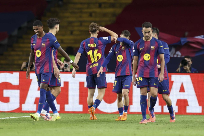 Şampiyonlar Ligi’nde 43 gollü gece! Barcelona ve PSG’den tarihi fark! İşte gecenin sonuçları - Resim: 1