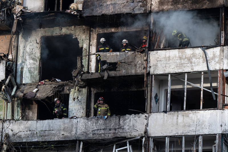 Rusya'dan Kiev'e saldırı: Çok sayıda ölü ve yaralı var - Resim: 3