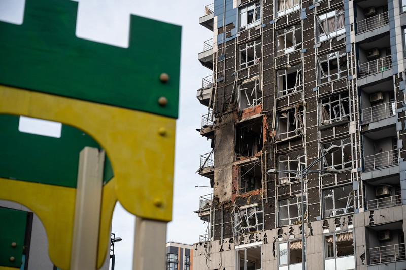 Rusya'dan Kiev'e saldırı: Çok sayıda ölü ve yaralı var - Resim: 9