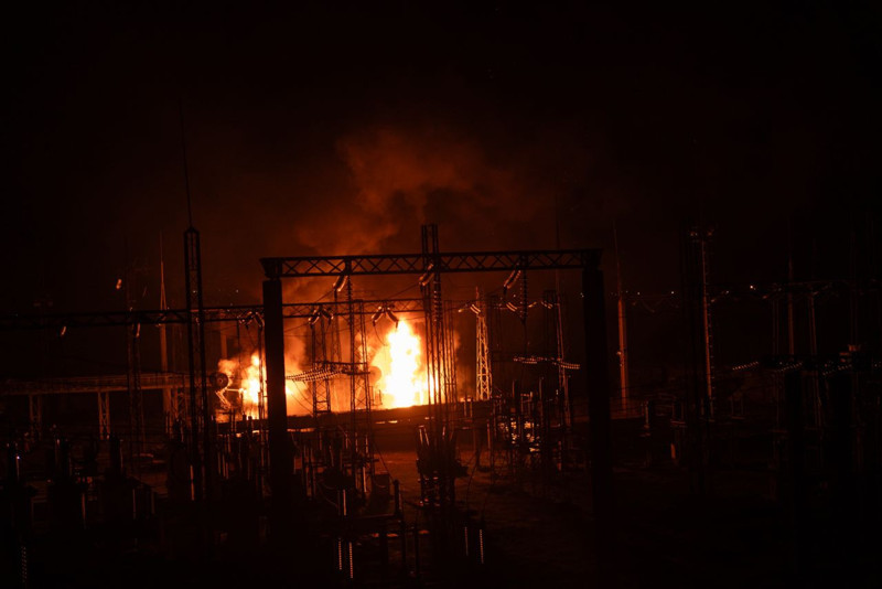 Rusya, Harkiv'e dron saldırısı düzenledi: Şehir karanlığa gömüldü - Resim: 1