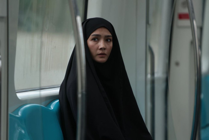 Aybüke Pusat rolü için çarşafa girdi! Setten kareleri büyük yankı uyandırdı - Resim: 2