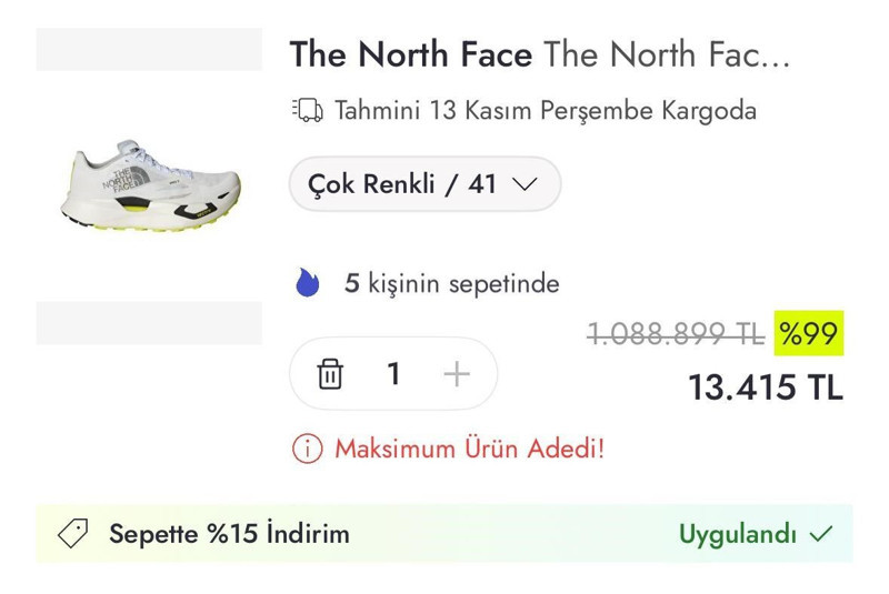 Görenler gözlerine inanamadı! Online alışverişte önce zam, sonra indirim tuzağı! 1 milyon TL'lik ayakkabı bakın kaça düştü! - Resim: 4