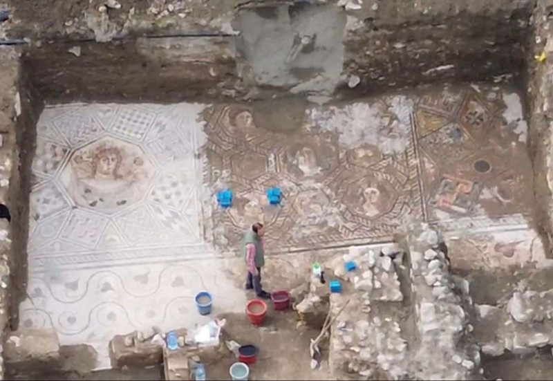 100 yılın keşfi İznik'te yapıldı! Papa'nın ziyareti öncesi her tarafı kapatıldı, 24 saat nöbet tutuluyor - Resim: 5