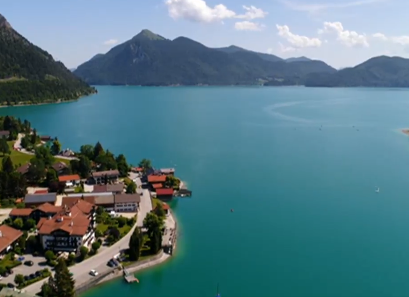 Almanya’da Eibsee Gölü doğa severlerin gözde rotası - Resim: 1