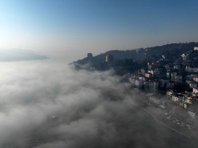 İstanbul Boğazı'nda büyüleyici manzara! Havadan görüntülendi - Resim: 10