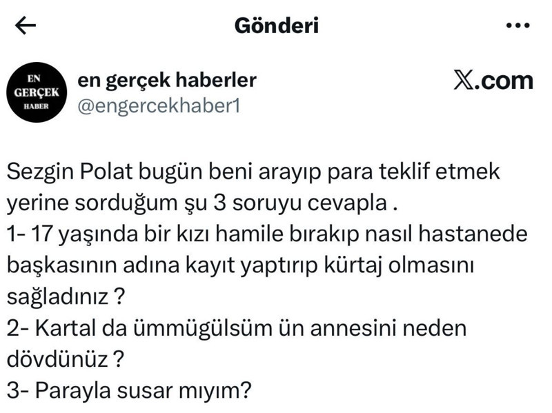 Dilan Polat ve Engin Polat’ın babası Sezgin Polat hakkında kan donduran iddia! 17 yaşındaki bir kızı hamile bırakıp kürtaj mı yaptırdı? - Resim: 4