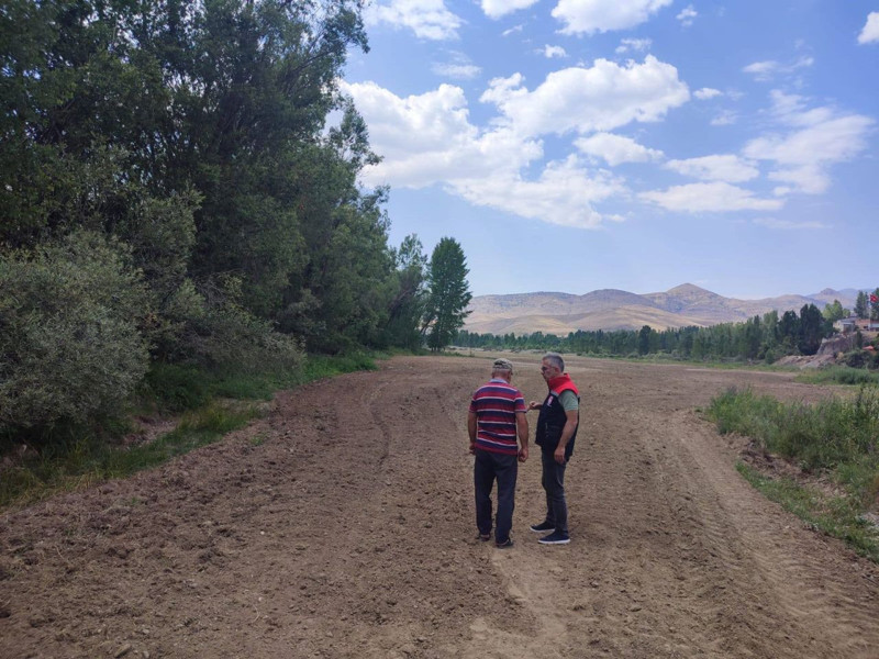 Bayburt Aslandede köyünde suni mera çalışmaları öncesi teknik inceleme gerçekleştirildi - Resim: 1