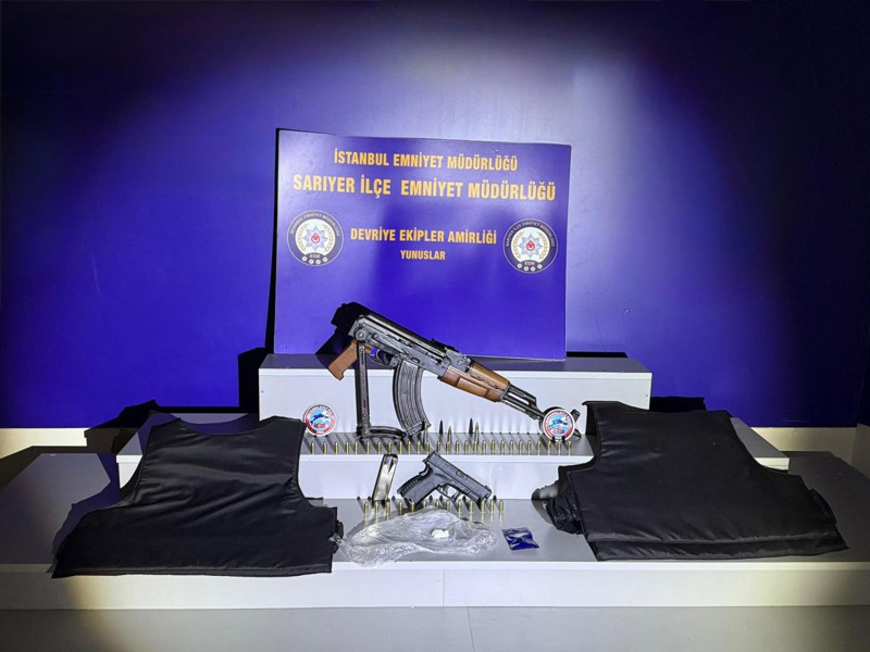 İstanbul'da rezidansa operasyon! Gitar kutusundan kalaşnikof çıktı - Resim: 3