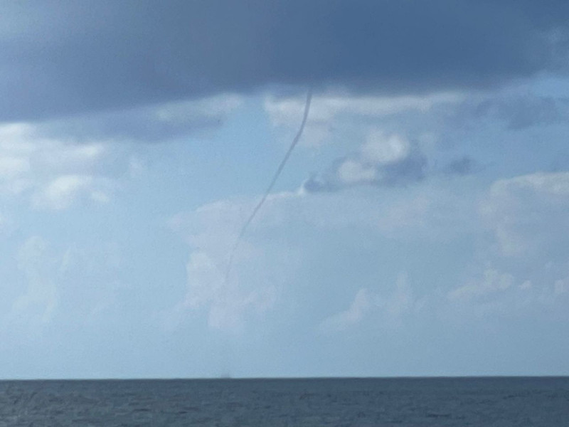 Antalya açıklarında hortum oluştu! Tatilciler o anları denizden izledi - Resim: 2