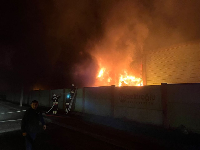 Geri dönüşüm fabrikasında yangın! - Resim: 3