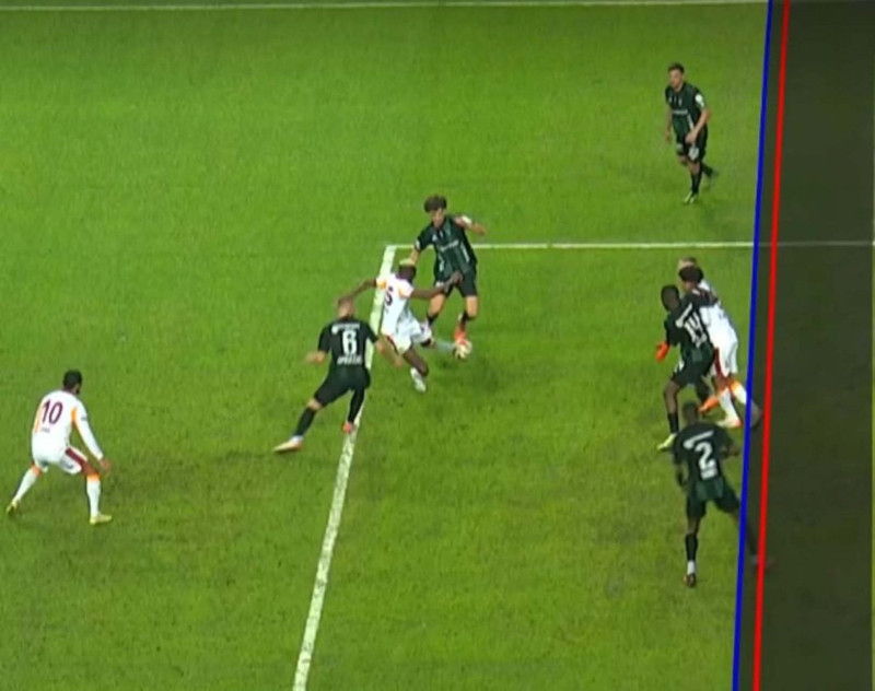 Kocaelispor- Galatasaray maçında tartışmalı pozisyonlar! Osimhen’in golünde ofsayt var mı? Hakemler son noktayı koydu! - Resim: 10