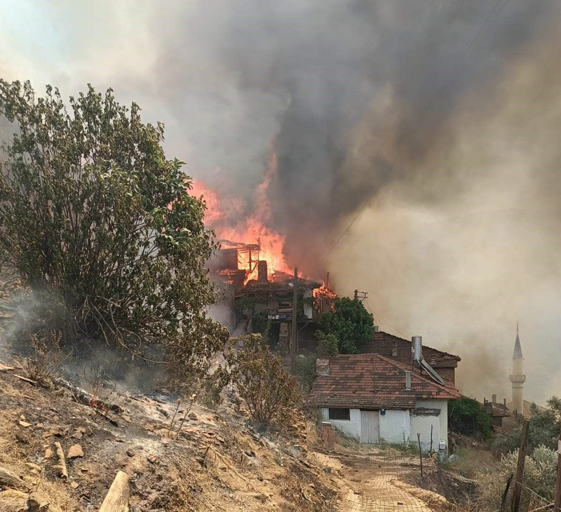 İzmir'de ciğerlerimiz yanıyor! Buca, Ödemiş, Çeşme'de alevlerle mücadele sürüyor... Bakan Yumaklı'dan son durum açıklaması - Resim: 10