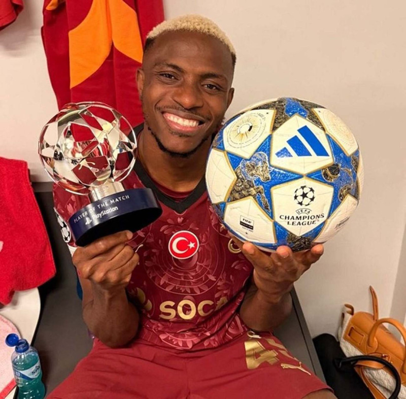 Ajax deplasmanında şov yaptı! Galatasaray’ın yıldızı Osimhen rekorları alt üst etti! Tarihe geçti - Resim: 7