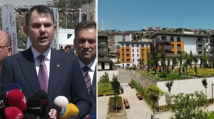 250 bininci konut için geri sayım! Bakan Kurum açıkladı: Tarifsiz bir hız! - Resim : 1