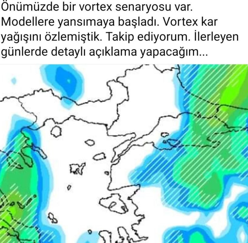 Türkiye'ye kar müjdesi verdi. Kerem Ökten uzun zaman sonra geri döndü - Resim : 1