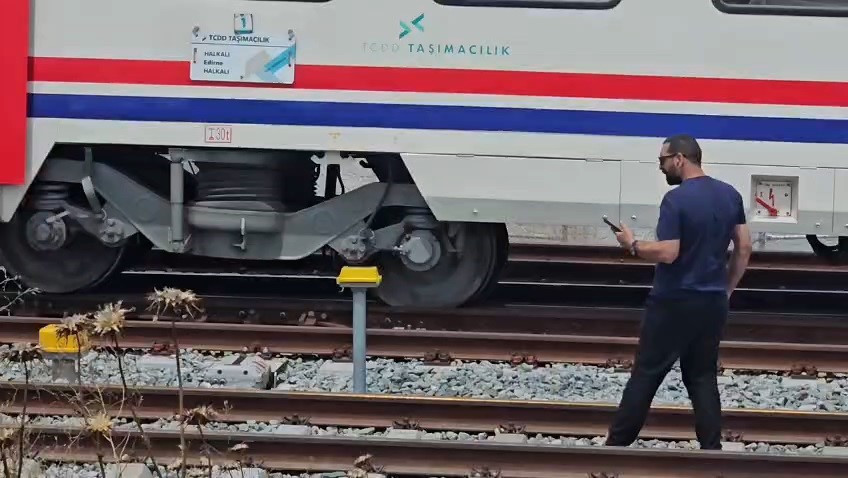 Çerkezköy'de yolcu treni raydan çıktı - Resim : 2