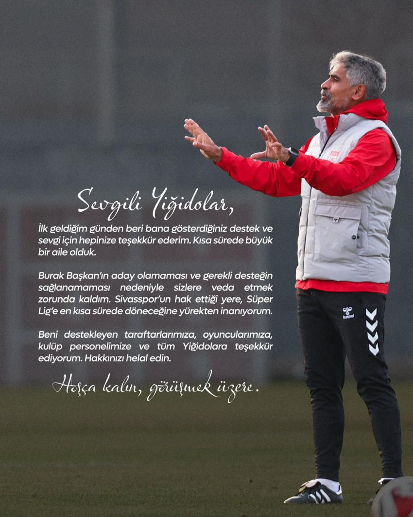 Sivasspor’da İsmet Taşdemir dönemi sona erdi - Resim : 2