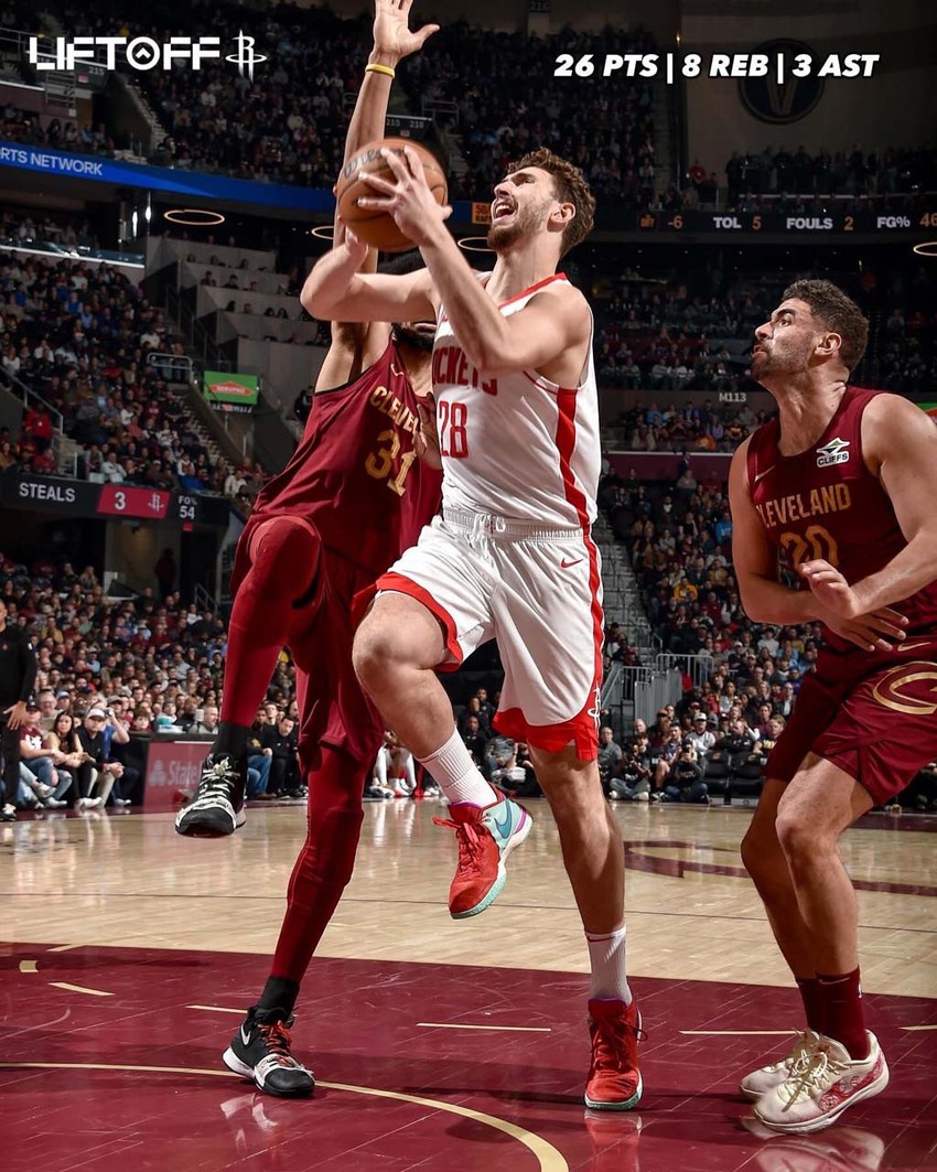 NBA'de kıran kırana maç! Alperen Şengün şov yaptı! Rockets, lider Cavaliers'ı deplasmanda yıktı - Resim : 1